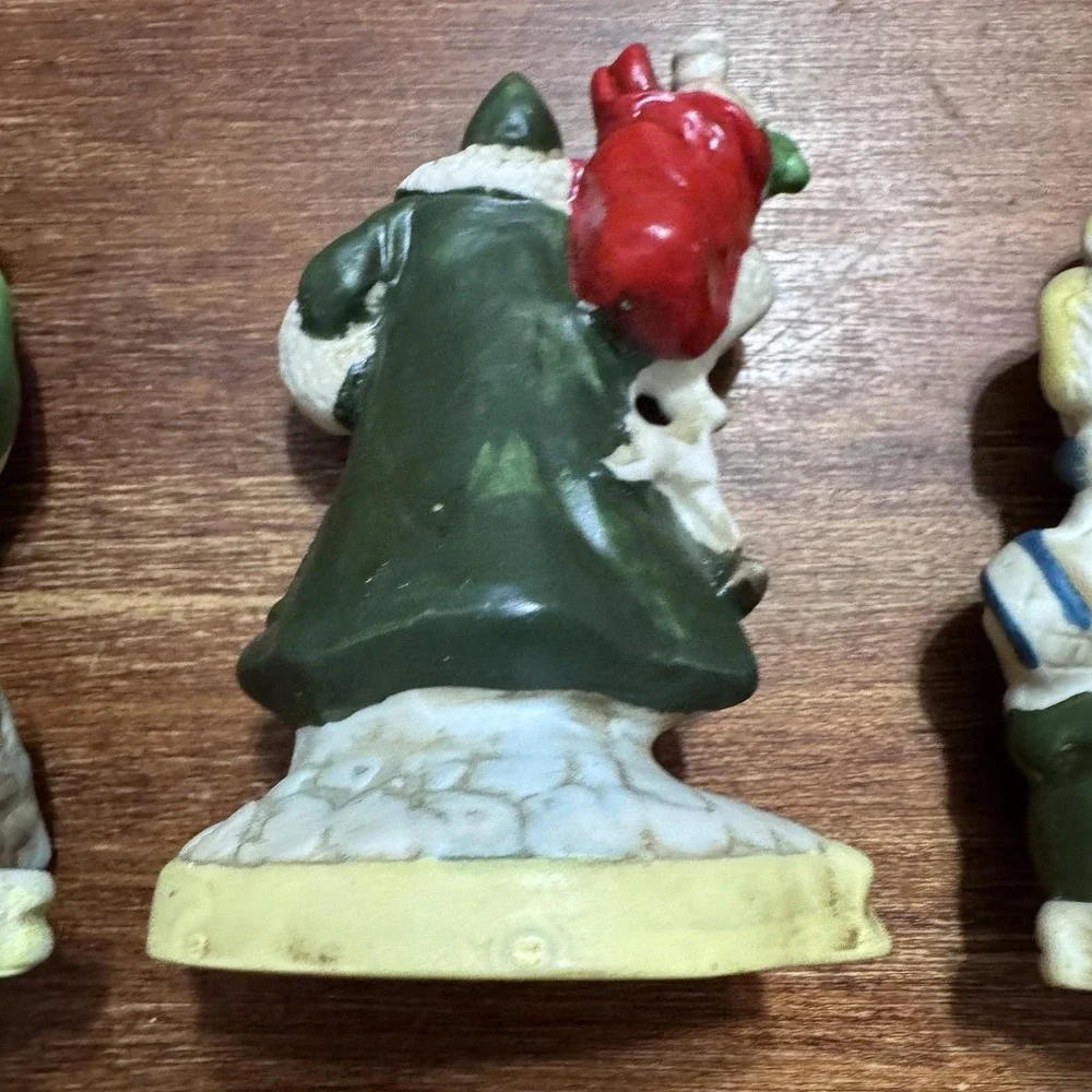 Vintage lot 3 Santas The Nations Figurines 1991 RSVP Germany Italy England 4.5